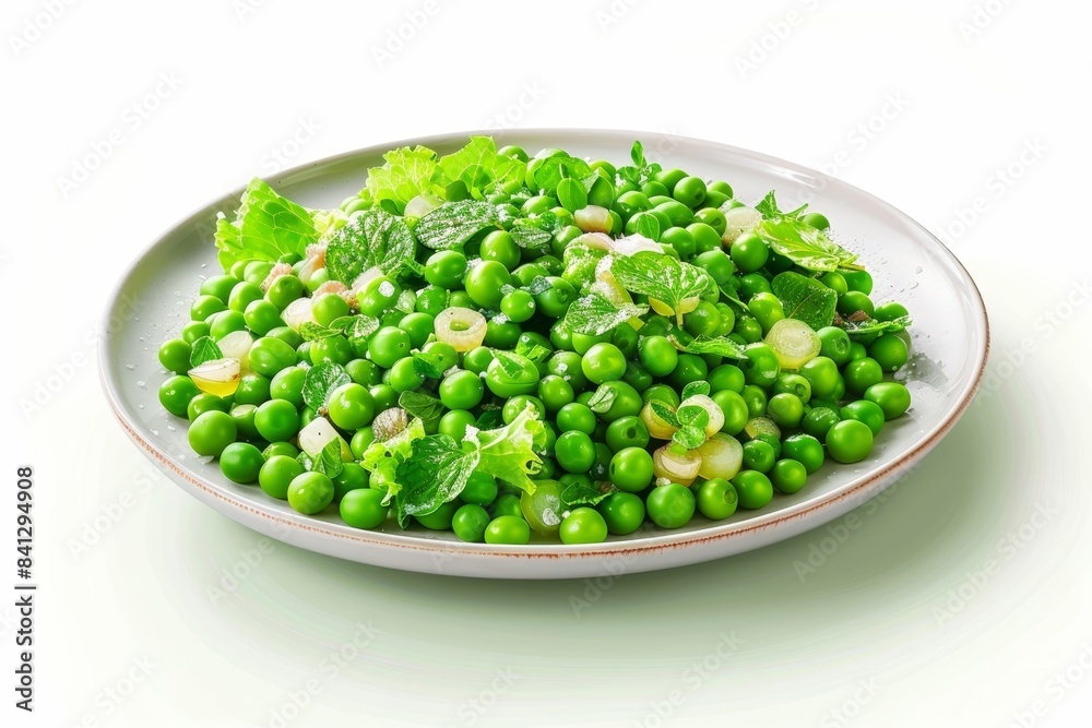 Buttered Peas with Fresh Herbs and Crisp Lettuce Buttered Peas with Fresh Herbs and Crisp Lettuce
