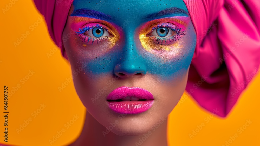 weird colorful charming woman weird colorful charming woman
