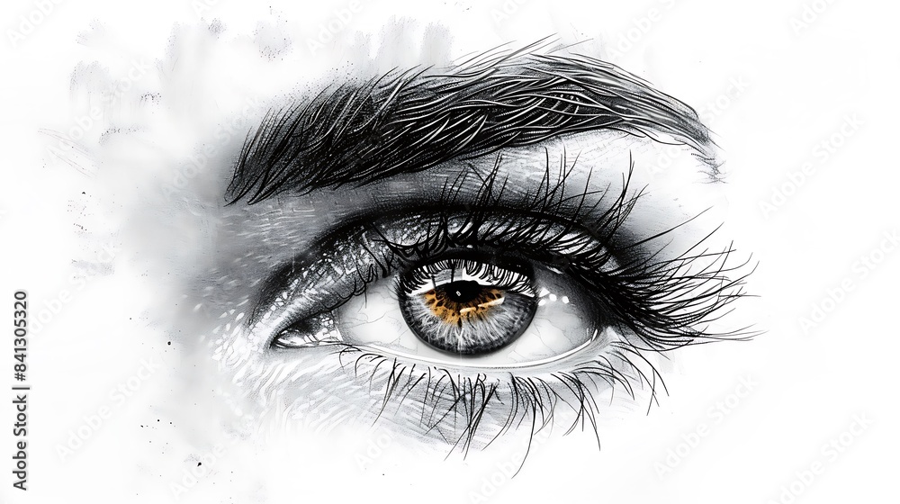 eye design on a solid background , human eye , woman eye eye design on a solid background , human eye , woman eye