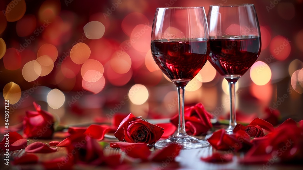 Romantic Nuances in Red Wine