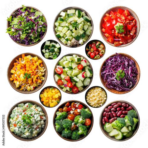 Various Types of Salad
