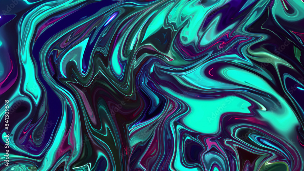 Obraz premium Abstract texture of liquid acrylic background design art illustration design