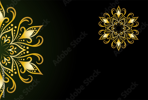 Luxury mandala arabesque ornamental background