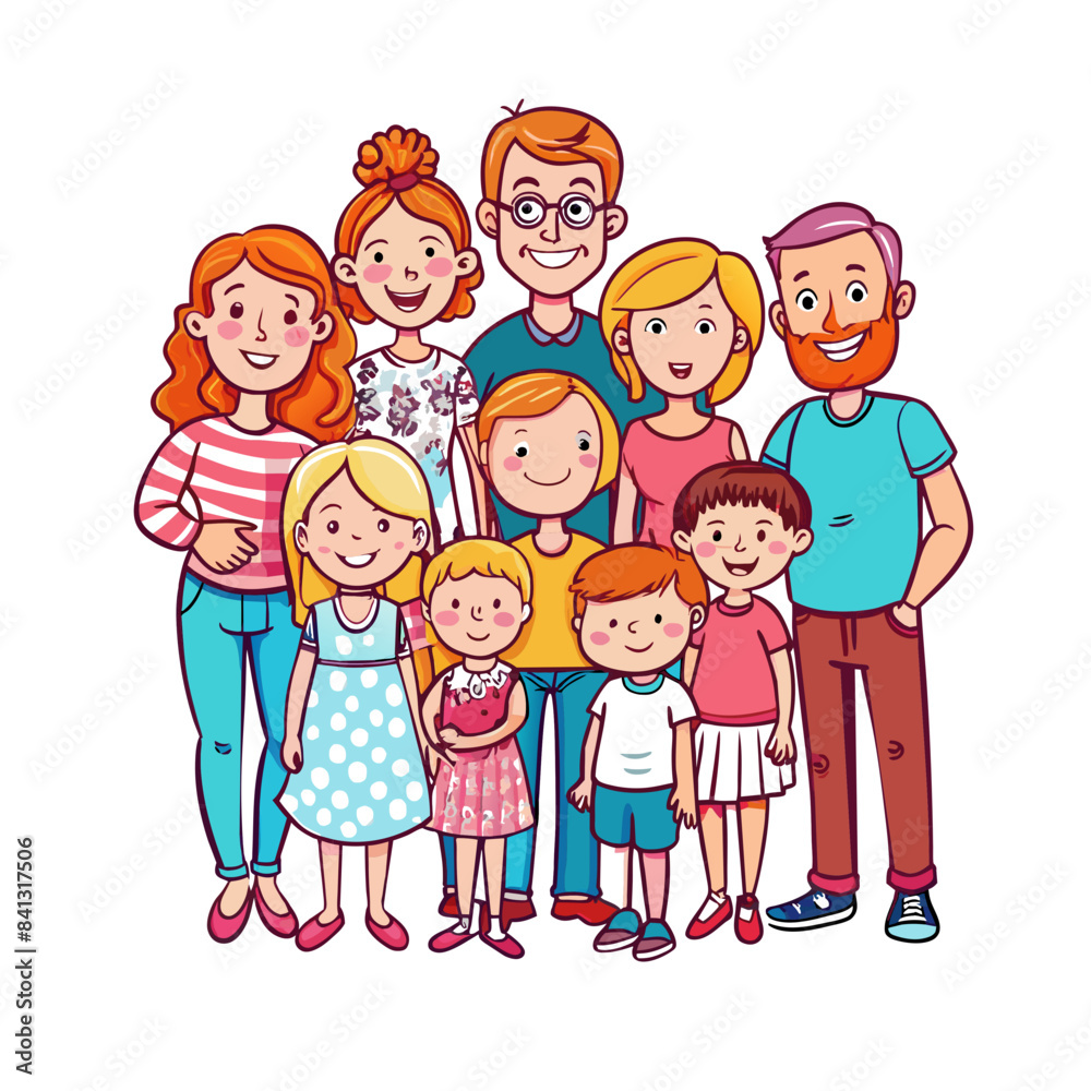 familia numerosa familia numerosa