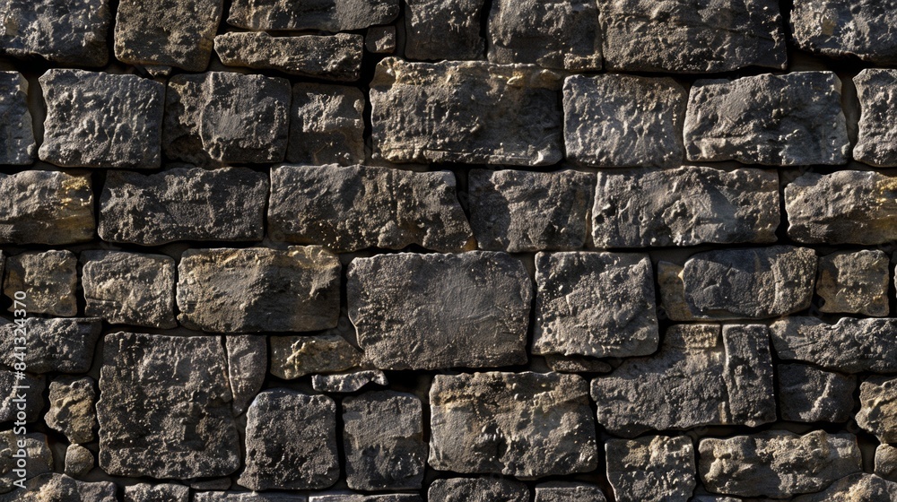 Rustic Stone Wall Background, Generative AI Rustic Stone Wall Background, Generative AI