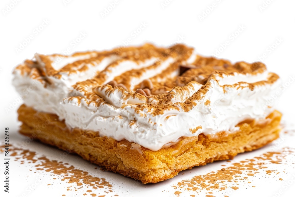 Delicious mille feuille with cream layers and caramelized top, ideal for dessert lovers and special occasions