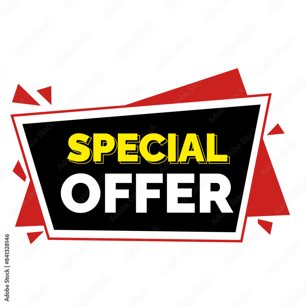 Fototapeta premium Special Offer Promotion Badge