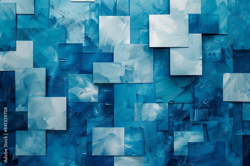 Simplified Abstract Blue Medical Crosses Simplified Abstract Blue Medical Crosses