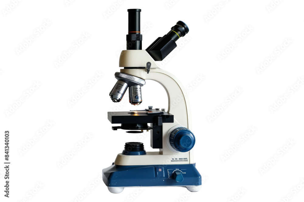 Microscope isolated on white background Microscope isolated on white background