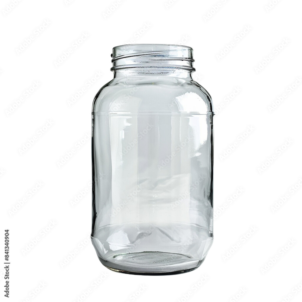 glass liter jar for liquidsisolated on white background glass liter jar for liquidsisolated on white background