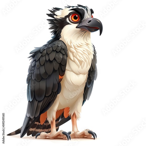 An osprey, also known as a fish hawk or sea hawk, is a bird of prey that specializes in catching fish. Ospreys are found on all continents except Antarctica. photo