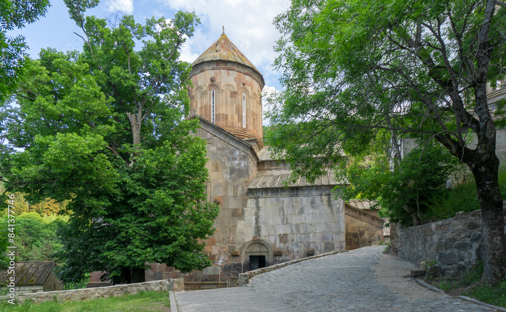 Fototapeta premium Saint Saba church of the Sapara Monastery. Front view