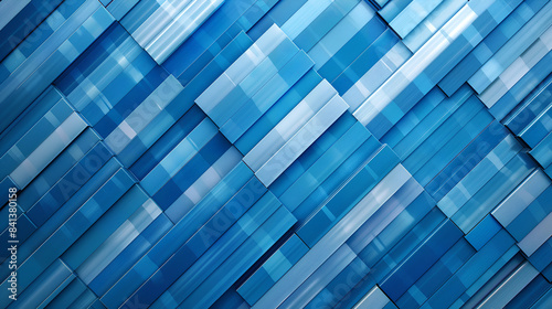 Blue striped background, line, small square pattern photo