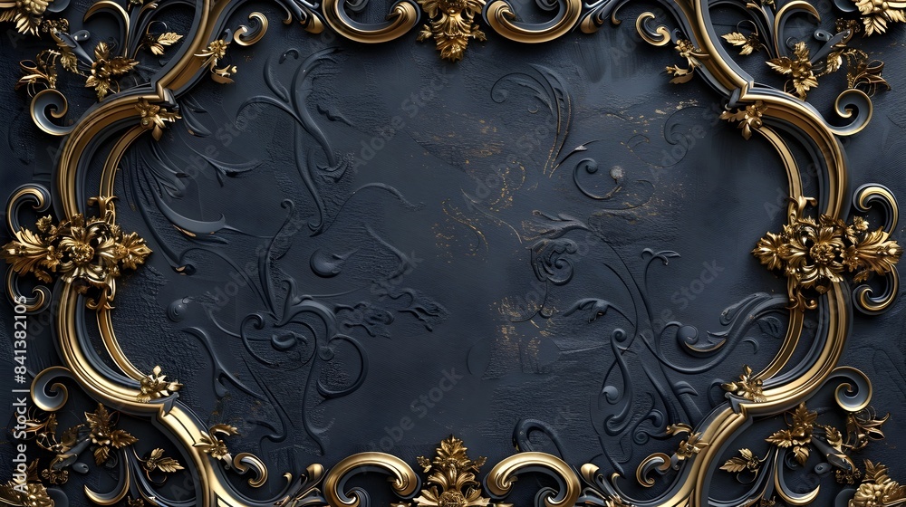 Luxurious Gold Ornate Frame with Intricate Decorative Details Suitable for Formal Events Luxurious Gold Ornate Frame with Intricate Decorative Details Suitable for Formal Events