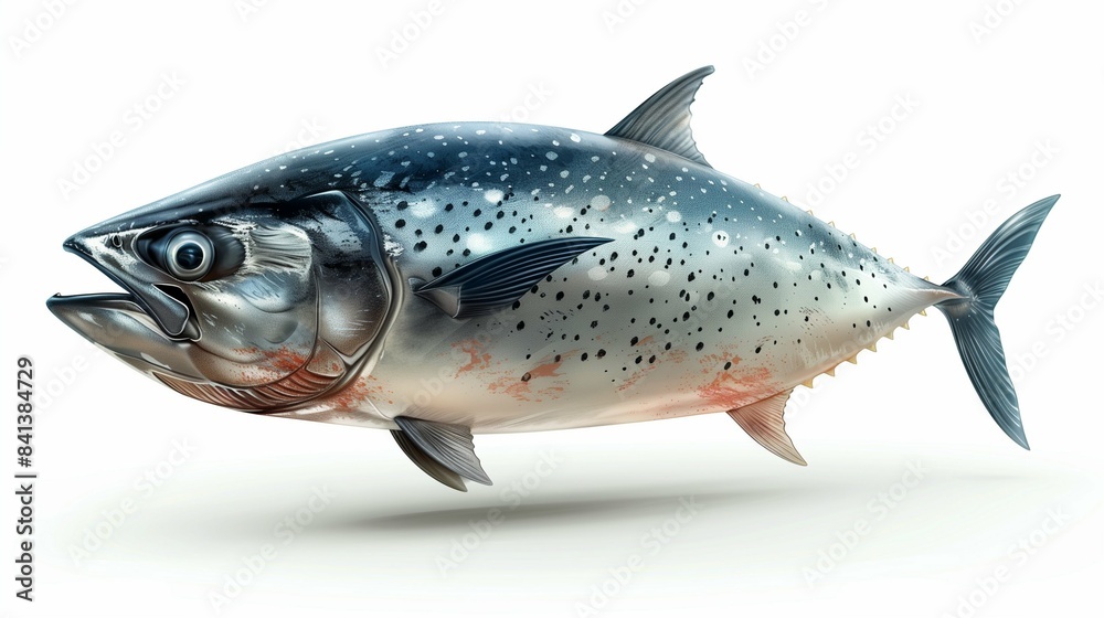 Fototapeta premium fish isolated on white