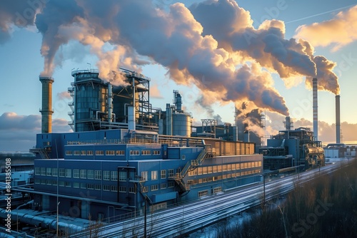 A waste incineration plant