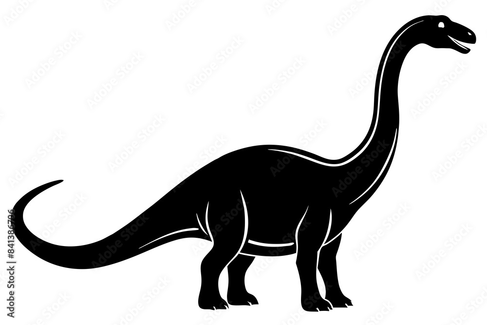 brachiosaurus vector illustration brachiosaurus vector illustration