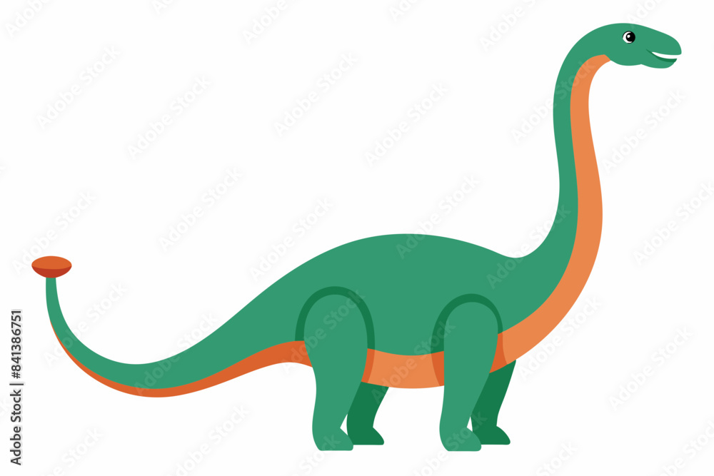 brachiosaurus vector illustration brachiosaurus vector illustration