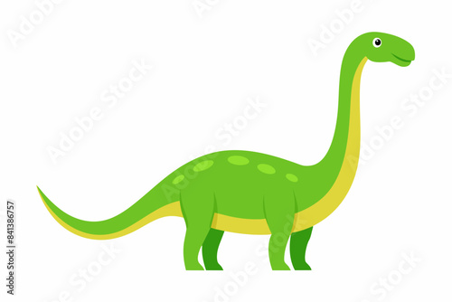 brachiosaurus vector illustration