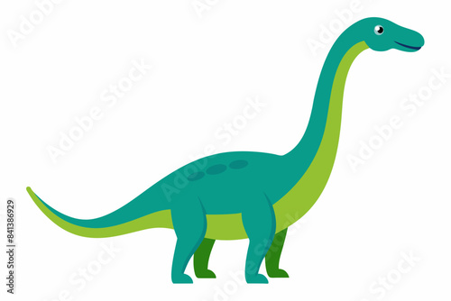 brachiosaurus vector illustration © Shiju Graphics