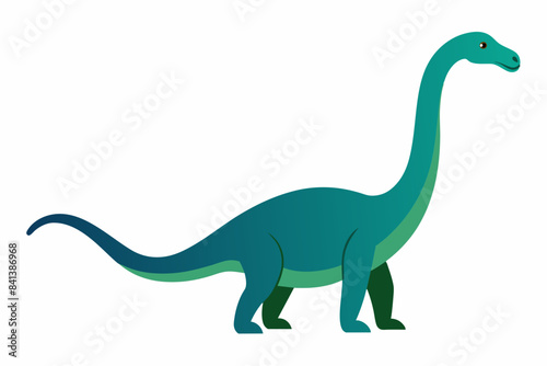 brachiosaurus vector illustration