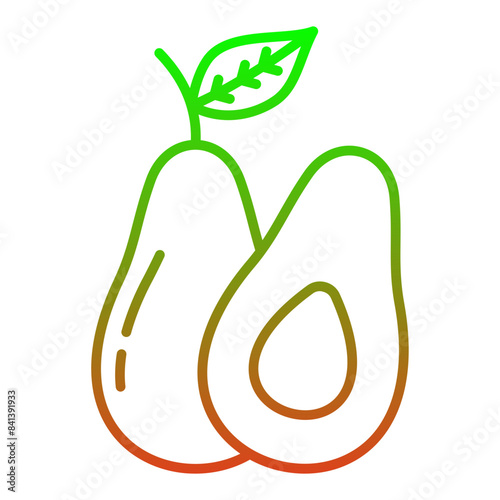 Avocado Icon
