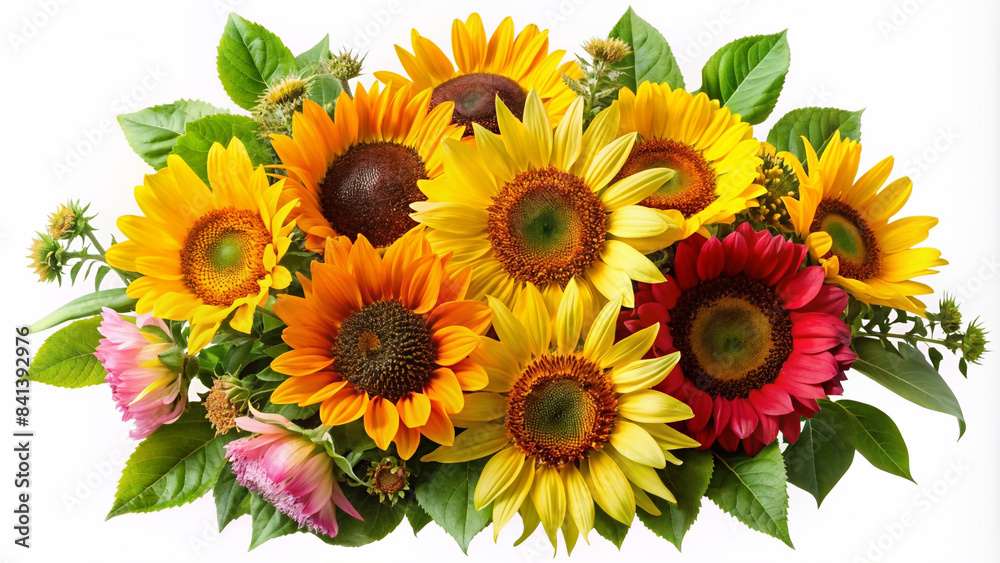 Fototapeta premium Flower bouquets for decoration and decoration