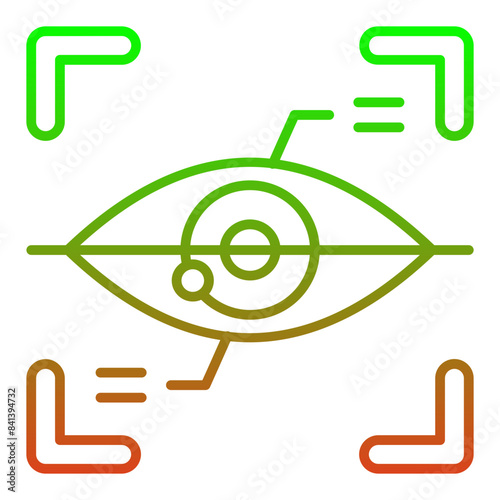 Eye scanner Icon