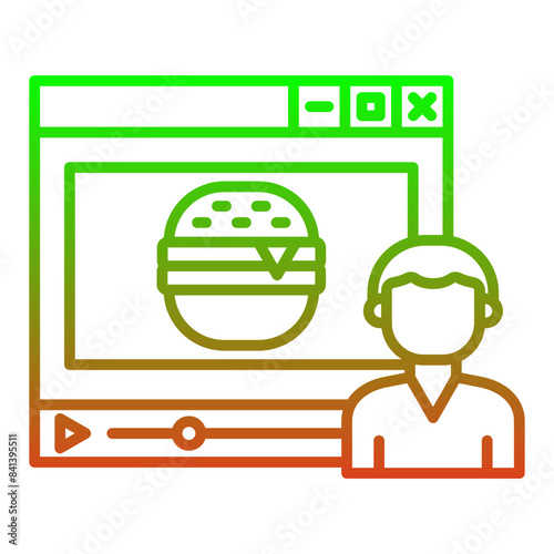 Food blogger Icon