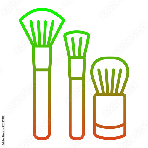 Makeup brushes Icon
