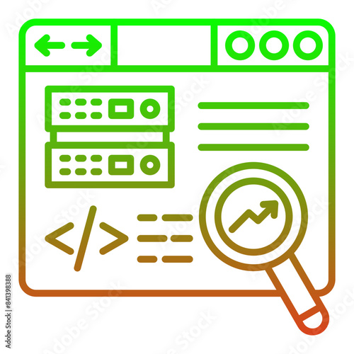 Web analysis Icon