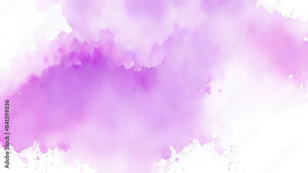 Purple watercolor background Purple watercolor background
