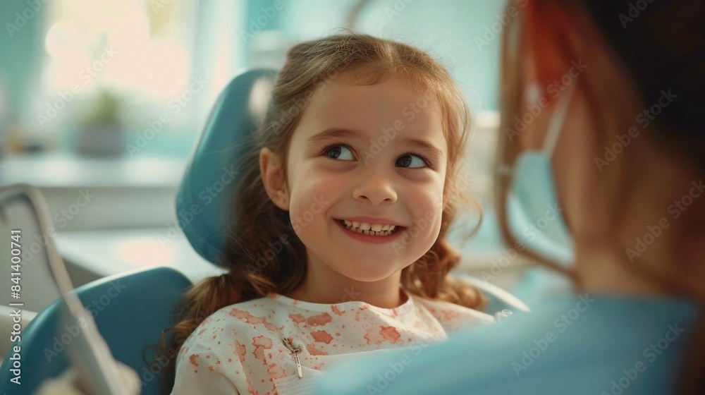 Children's dentistry. Live funny photo of a laughing child at the dentist's appointment. Children's dentistry. Live funny photo of a laughing child at the dentist's appointment.