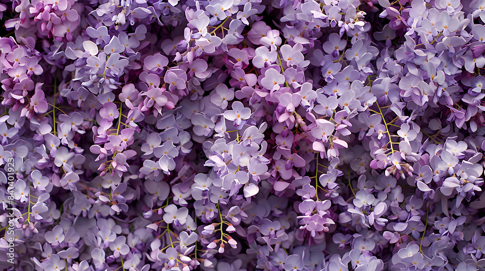 a full of beautiful wisteria flowers a full of beautiful wisteria flowers