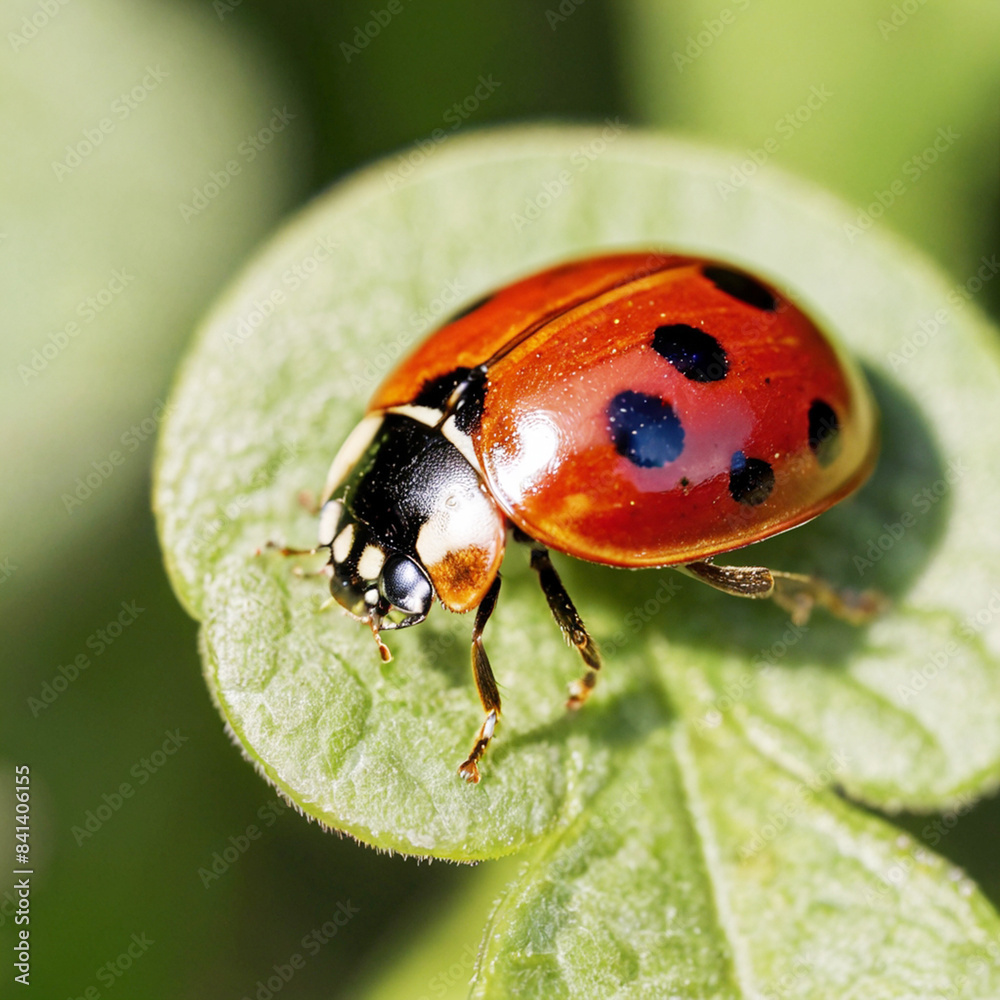 Naklejka premium 무당벌레