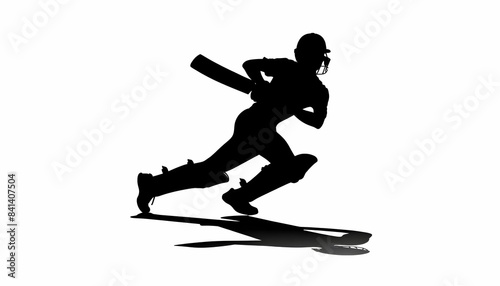 Shadow of a Cricket Player