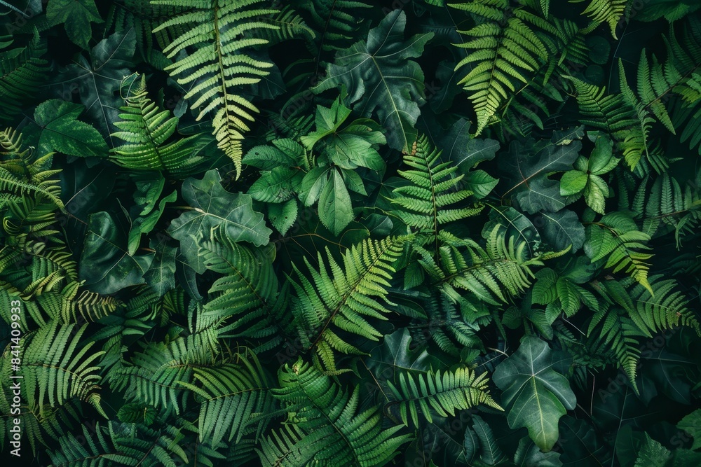Stunning background of green fern leaves. Background with leaf texture. Stunning background of green fern leaves. Background with leaf texture.