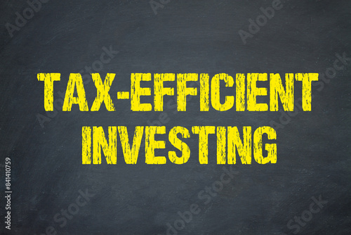 Tax-Efficient Investing	
 photo