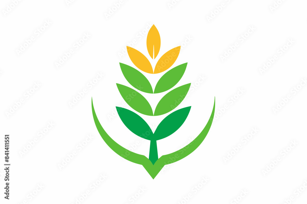 leaf logo vector illustration leaf logo vector illustration