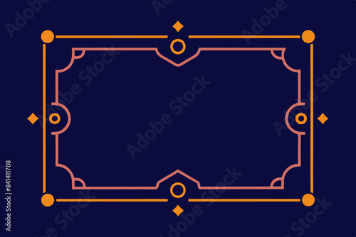 decorative corners and dividers frame vector illustration