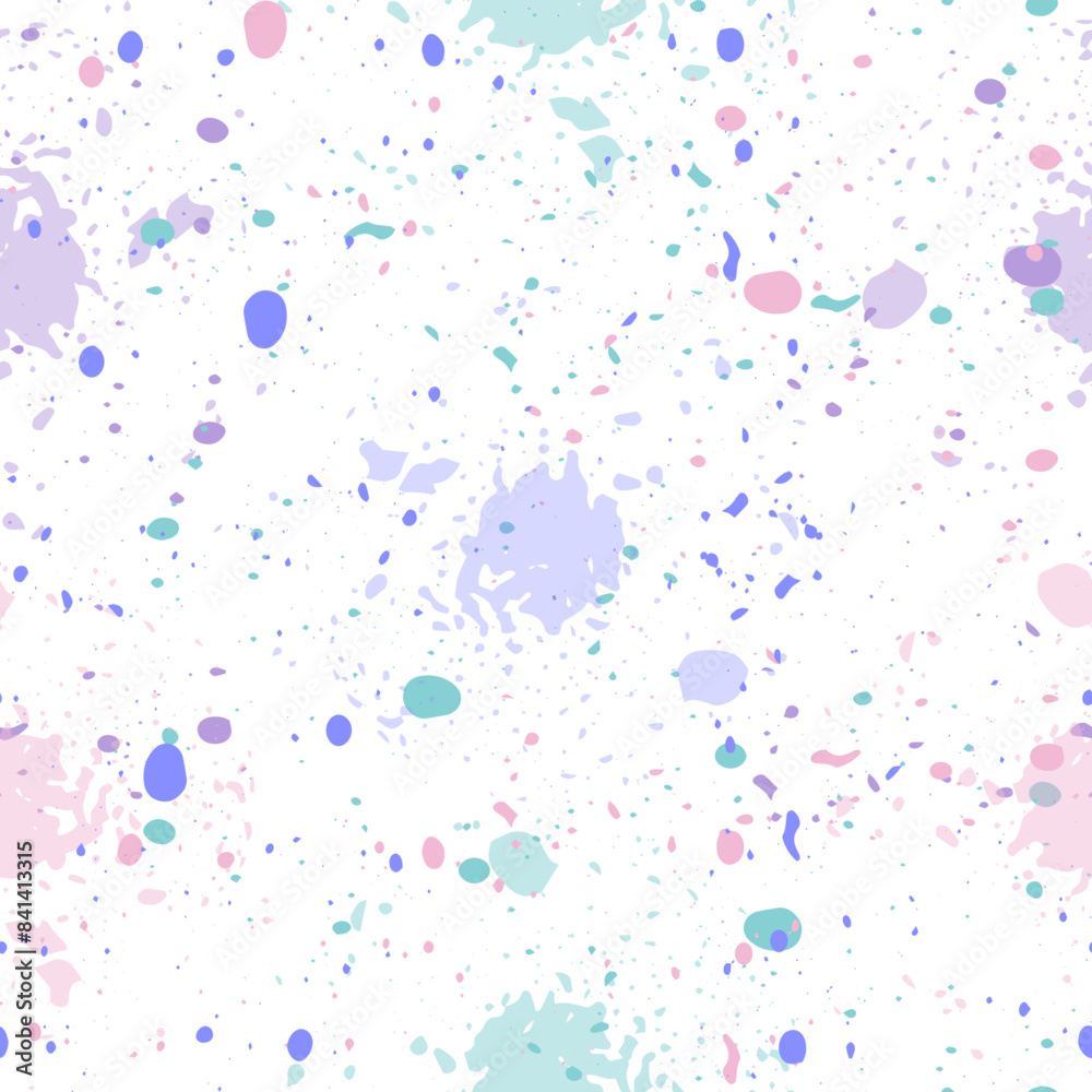 Bubbly colorful hand drawn seamless pattern. Bubbly colorful hand drawn seamless pattern.
