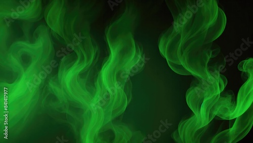 Smoky Green Background