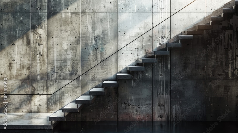 Concrete wall texture.. Generative AI Concrete wall texture.. Generative AI