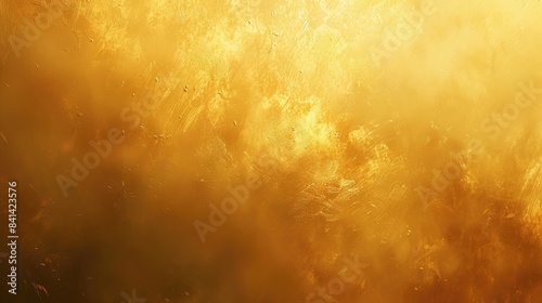Gold gradient blurred background. Generative AI