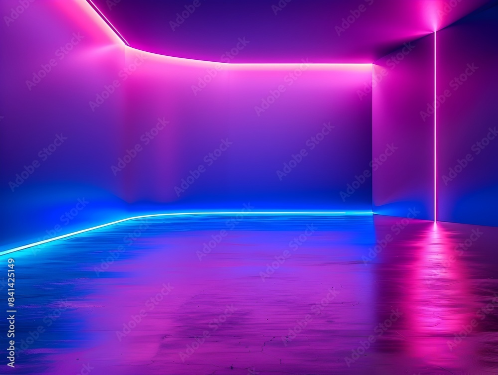 Striking Neon Gradient Backdrop for Futuristic Product Presentations Striking Neon Gradient Backdrop for Futuristic Product Presentations