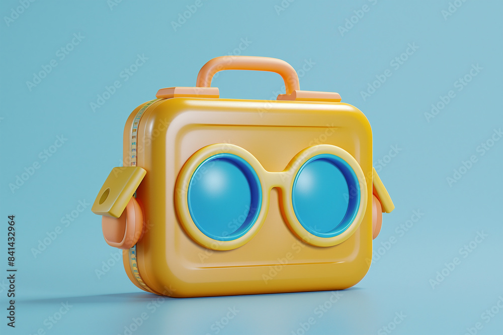 Trendy 3d flat icon Trendy 3d flat icon
