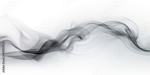 Smoke color and texture on a pure white background foggy misty hazy vapor cloudy ashen murky pattern fluid vapor vape