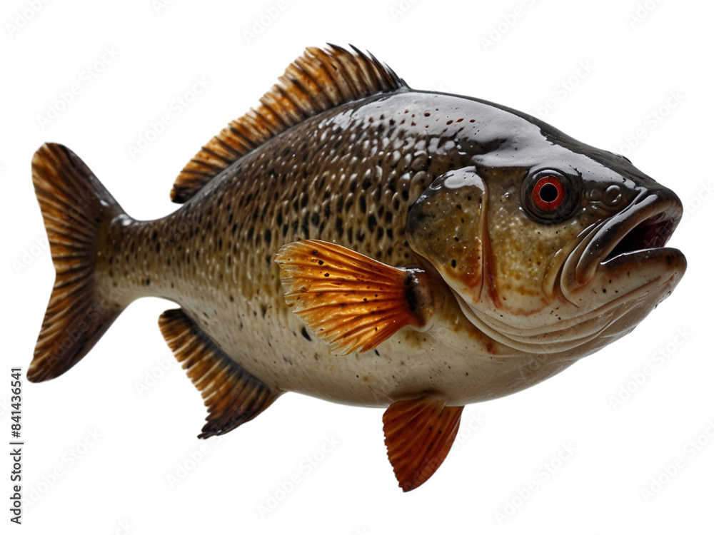 Fototapeta premium fish isolated on white background