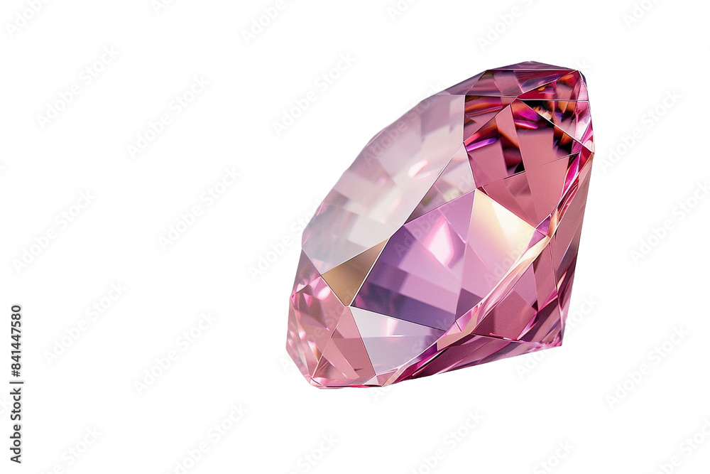 pink diamond isolated on transparent background pink diamond isolated on transparent background