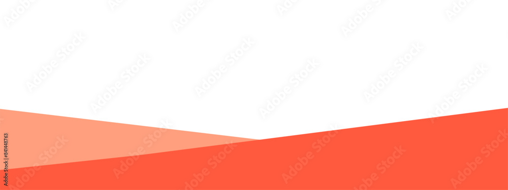 Separator header, modern divider shape for bottom of the page, card, banner, brochure
